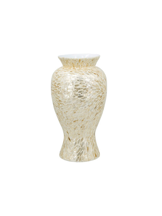 Artekko Dekorative Bambusvase Ecru 28x28xH50cm