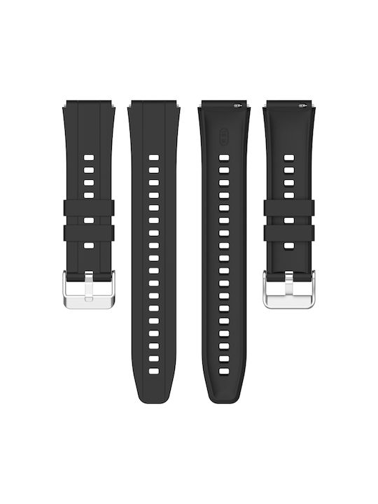 Huawei Watch GT4 41mm Official Steps Стил Сребриста Ключалка Силиконова Каишка Midnight