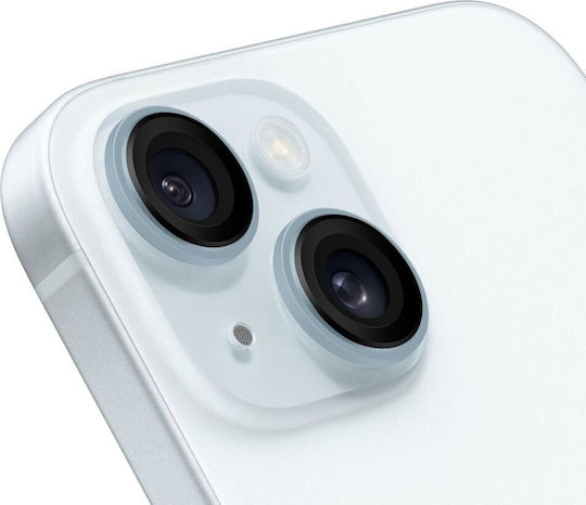 Obal:Me Προστασία Κάμερας Tempered Glass Μπλε για το Apple iPhone 15, iPhone 15 Plus