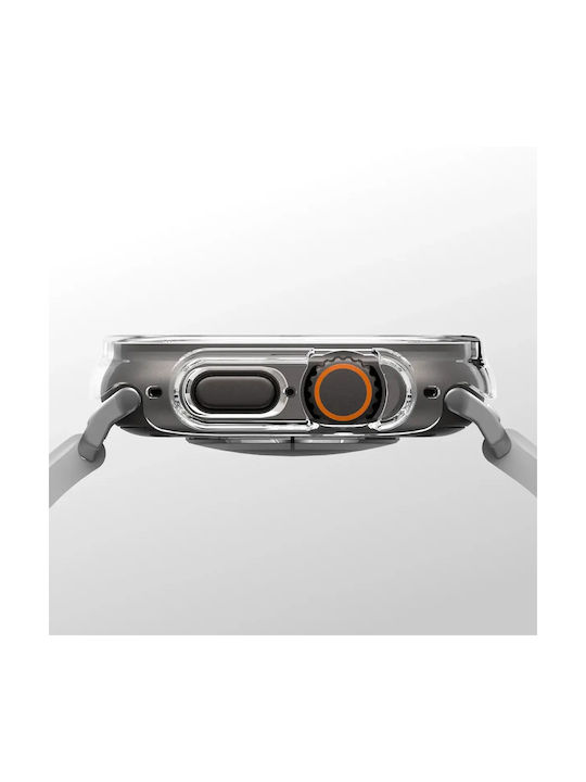 AmazingThing Πλαστική Θήκη σε Διάφανο χρώμα για Apple Watch Ultra 3 49mm