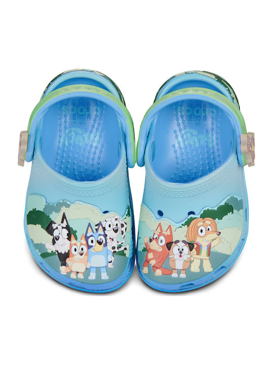 Kids Anatomic Beach Clogs Blue