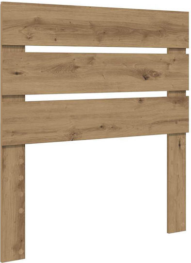 vidaXL Wooden Brown Bed Headboard 78x100cm