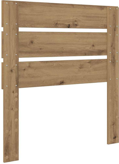 vidaXL Wooden Brown Bed Headboard 78x100cm