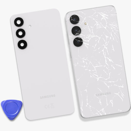 Samsung S731b Galaxy S25 Fe Battery Cover White Service Pack