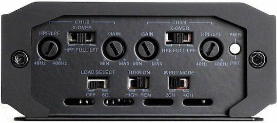 Shockwave 4channel Plug & Play Amplifier 4x60wrms @ 4ohm Xe-400.4iso Mini Size