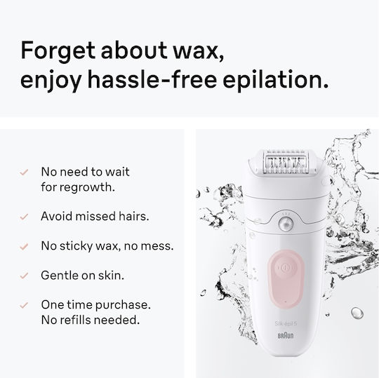 Braun Silk Epil 5 Αποτριχωτική Μηχανή Epilator SE5-011