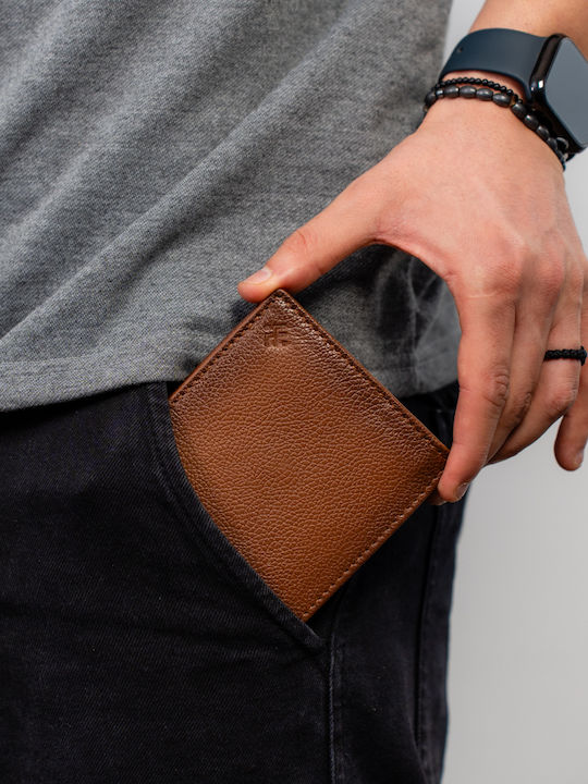 Leather Men's Wallet Brown