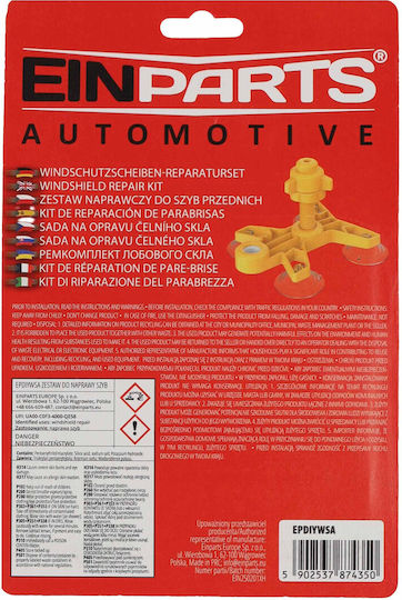 Einparts DIY Auto Windschutzscheibe Reparatur Bausatz Injizierer Reparaturharz