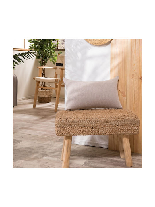 Teoran Floor Pillow Bari White 65x65cm