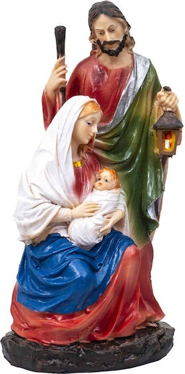 Statuetă Decorativă din Rășină Sfânta Familie Înălțime 20cm Zts 8046