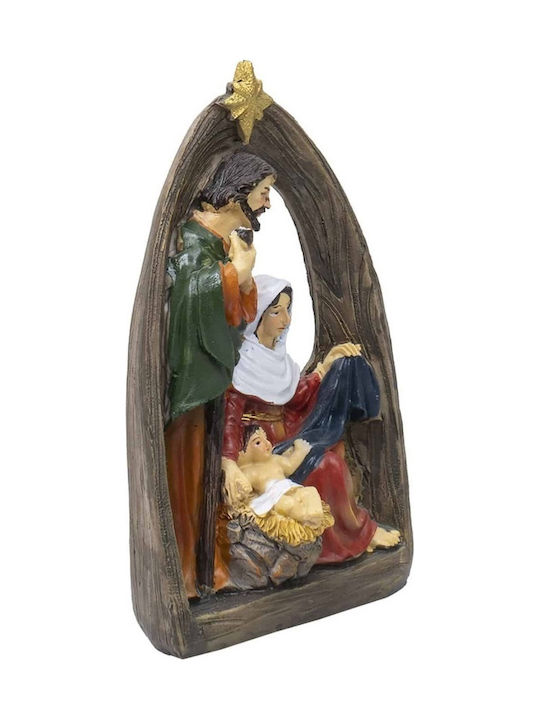 Statuetă Decorativă Din Rășină Sfânta Familie Înălțime 15,5cm Z-tools Zts 8027