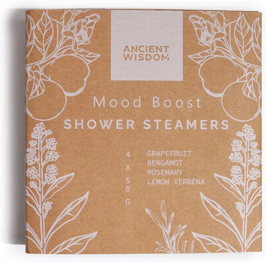 Aromatic Shower Tablets Handmade Wellness Set 4 Pieces Pgle0009 Awakening
