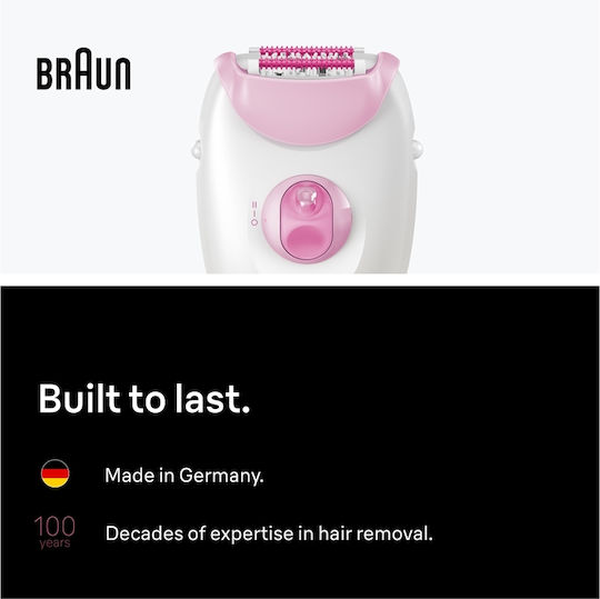 Braun Silk Epil 3 Epilator Hair Removal Machine for Body & Bikini 3-000