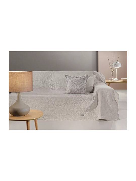 Guy Laroche Ριχτάρι Διθέσιου Καναπέ Chenille 180x250εκ. Ριχτάρι Καναπέ