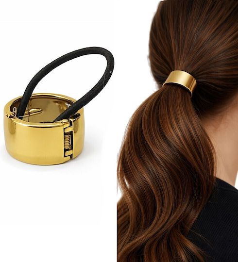 Cuff Elastic Pentru Păr Ponytail Auriu
