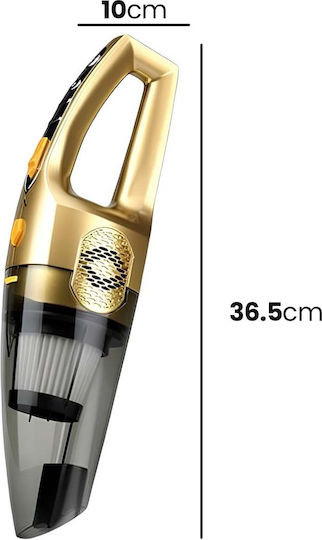 Avizar 120w Portable Vacuum Cleaner Cars Homes Gold
