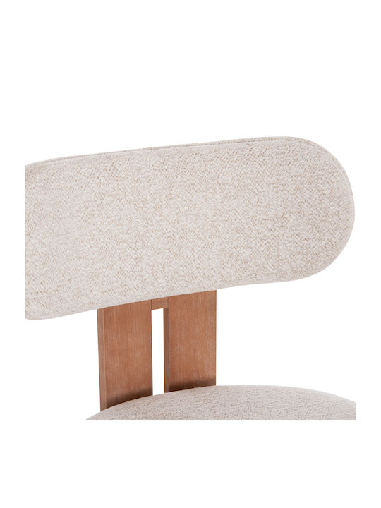 Karvo Dining Room Wooden Chairs Beige 2pcs 57x50x79cm