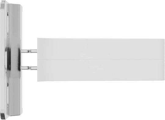 Hanging Cabinet Arm 12 Pcs White 70 x 48 x 19 mm 864832 White