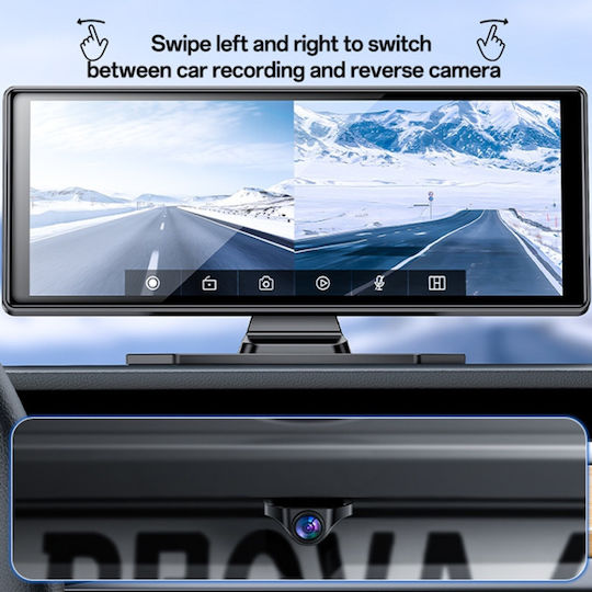 Yesido Ecran Tactil 10.26" Multimedia Pentru Tabloul De Bord Auto Cu Apple CarPlay / Android Auto / Bluetooth / GPS