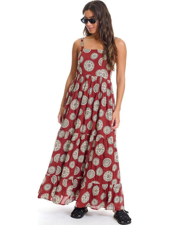 Лятна Maxi Рокля Henna Кафяв