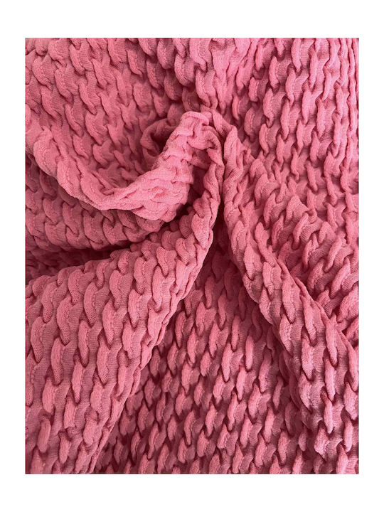 Kraft World Elastic Chair Cover Pink 40cm 6pcs