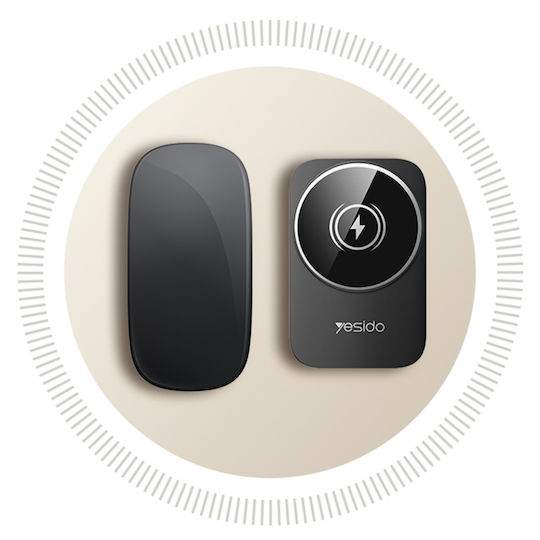 Yesido Încărcător Wireless (Qi Pad) 15W Power Delivery Negru