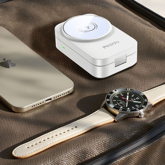Yesido Încărcător Wireless (Qi Pad) 15W Power Delivery Negru