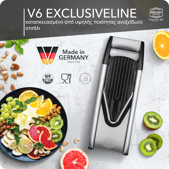 V6 ExclusiveLine Starter Μαντολίνο από Ανοξείδωτο Ατσάλι B60005 7τμχ