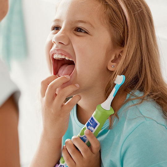 Philips Sonicare Children's Electric Toothbrush with Timer with Replacement Heads & Travel Case