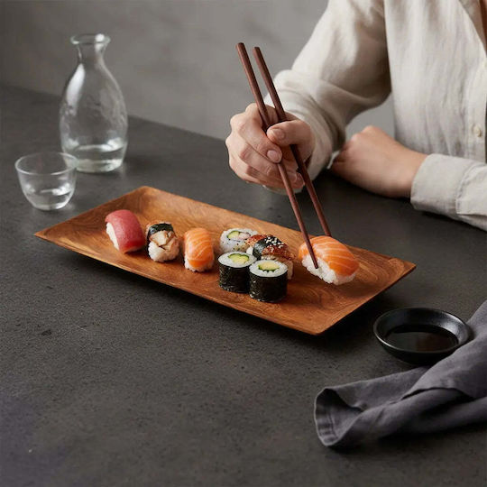 Phos & Gaia Plăci De Servire Pentru Sushi Din Lemn
