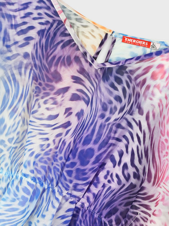Mädchenkleid Mehrfarbig