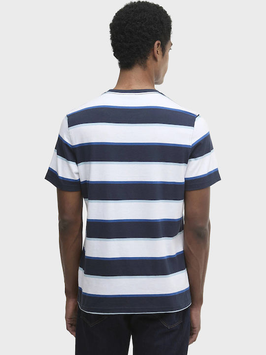 Herrenblusen Kurzarm T-Shirt Marineblau