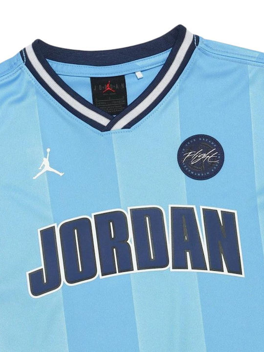 Jordan Παιδικό Σετ με Σορτς Μπλε 2τμχ