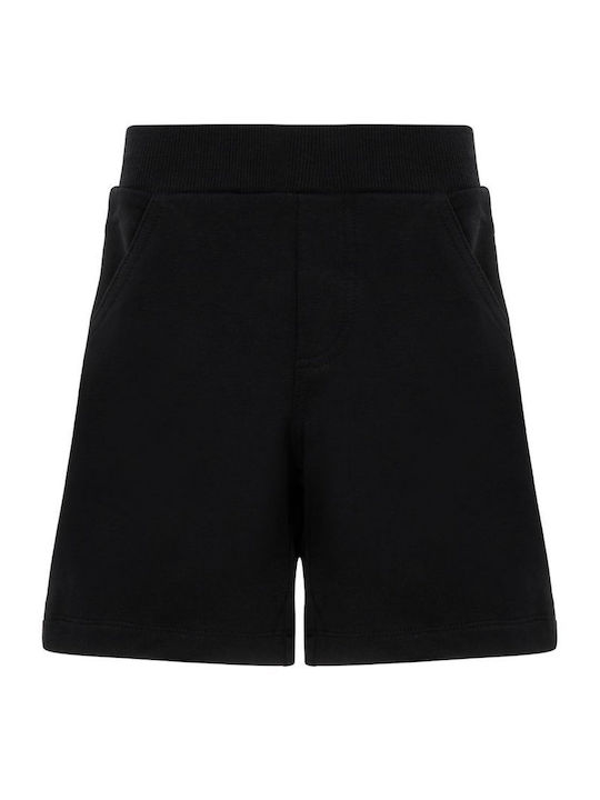 Kids Set with Shorts Summer 2 Pieces Black and Yellow T-Shirt