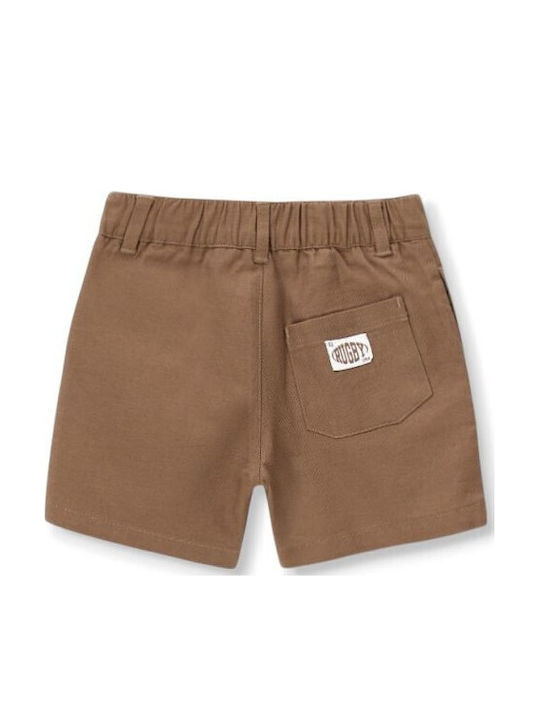 Kids Shorts Bermudas Fabric Light Brown