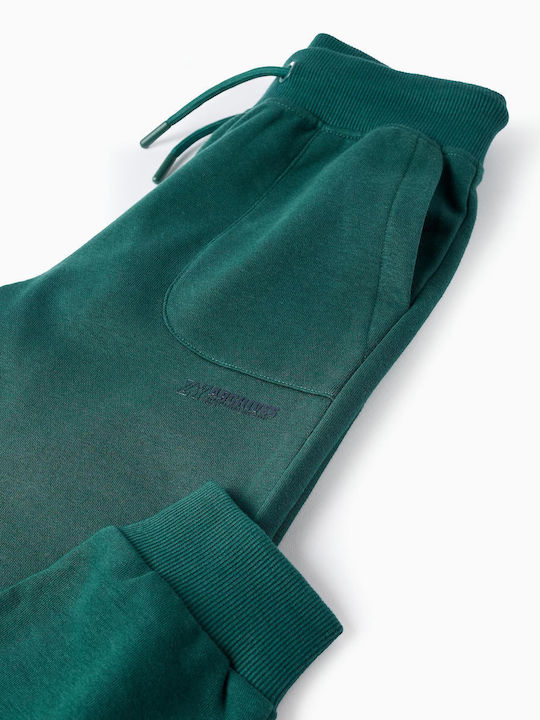 Pantaloni De Trening Pentru Copii Verde Închis