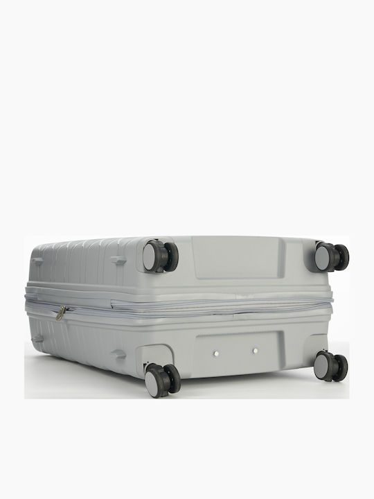 Verage Spinner Medium Hard Suitcase Light Gray With 4 Wheels Height 67cm