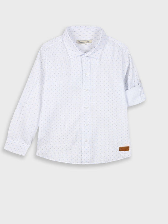 Kids Shirt Long Sleeve Blue