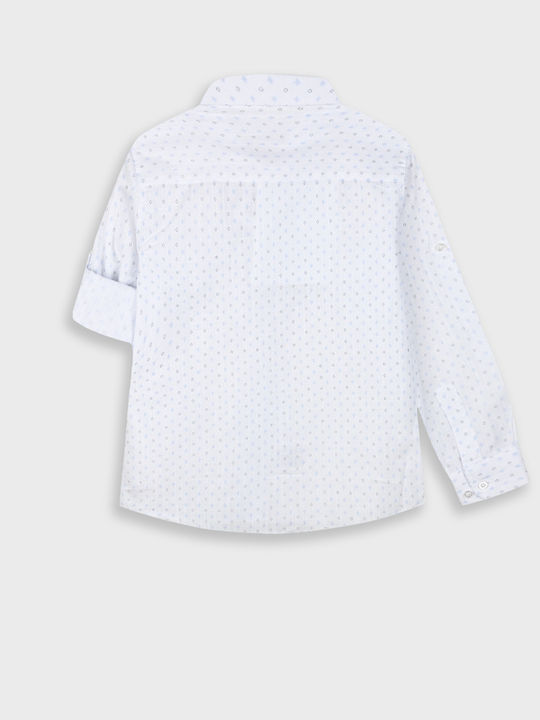 Kids Shirt Long Sleeve Blue