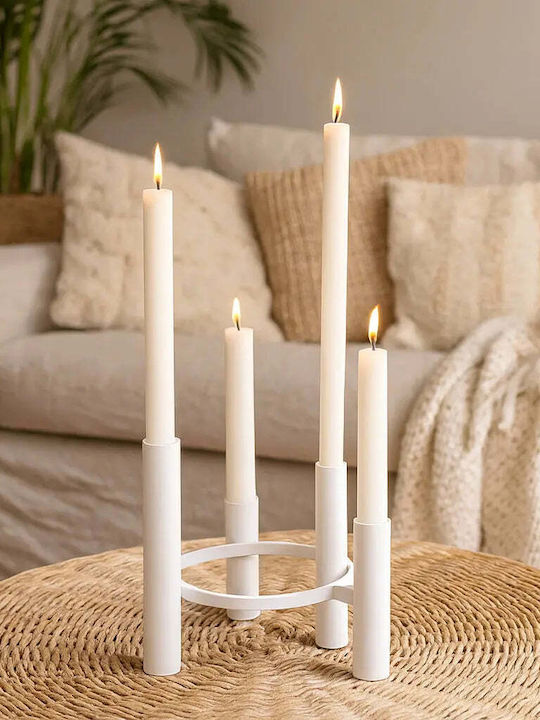 Phos & Gaia Metal Candle Holder Various Colors