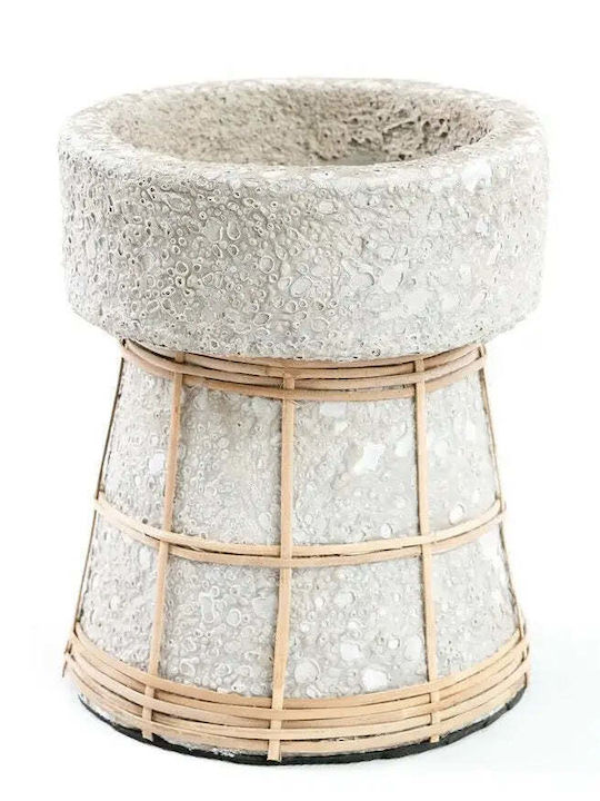 Phos & Gaia Concrete Candle Holder in Bronze Colour
