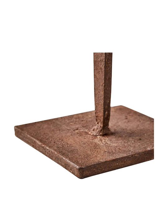 Phos & Gaia Kerzenhalter für Teelichter aus Metall in Bronze 3,8 cm