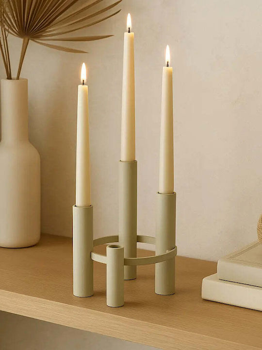 Phos & Gaia Metal Candle Holder Various Colors
