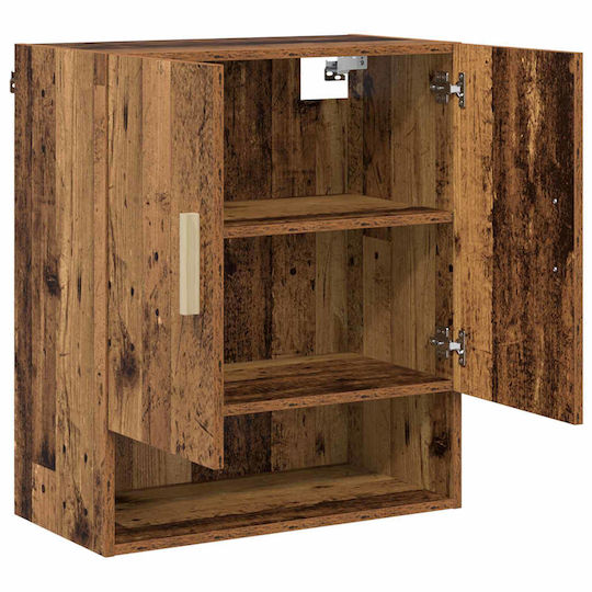 vidaXL vidaXL Badezimmerschrank 60x31x70cm Braune