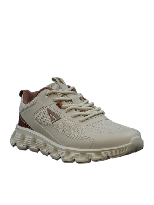 Damen Anatomische Sneakers Beige