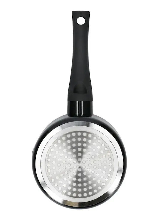 Kitchen Craft Käsentopf Milch aus Aluminium 14cm