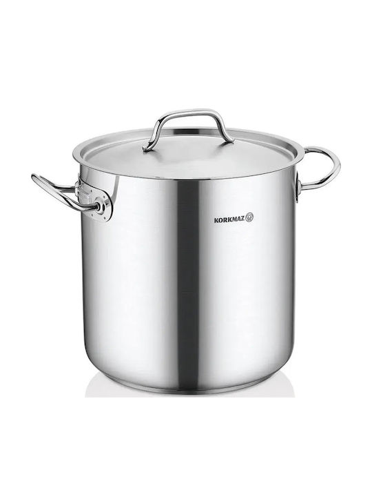 Korkmaz Stainless Steel Marmite Pot 16.5lt