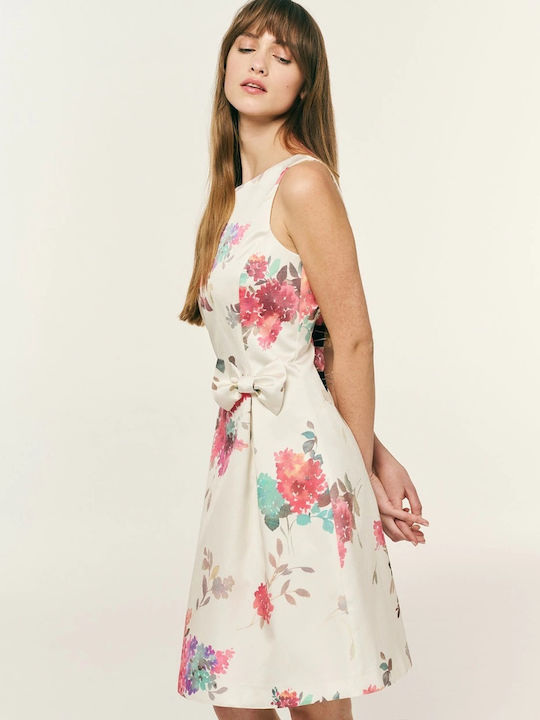 Summer Midi Dress for Wedding - Christening Pink