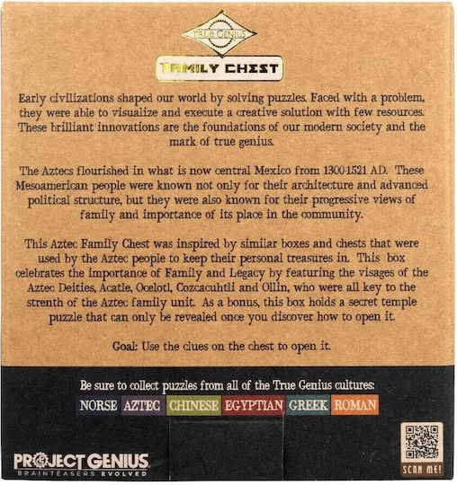 Project Genius True Genius Knobelspiel Puzzle aus Holz TG438