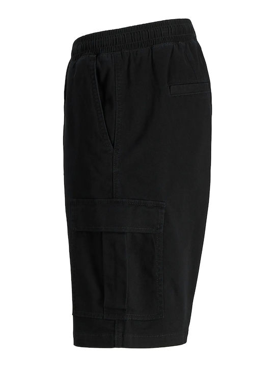Herren Shorts Cargo Schwarz